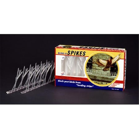 Bird-X Bird-X BIRDXSP10NR Bird Spikes Kit BIRDXSP10NR